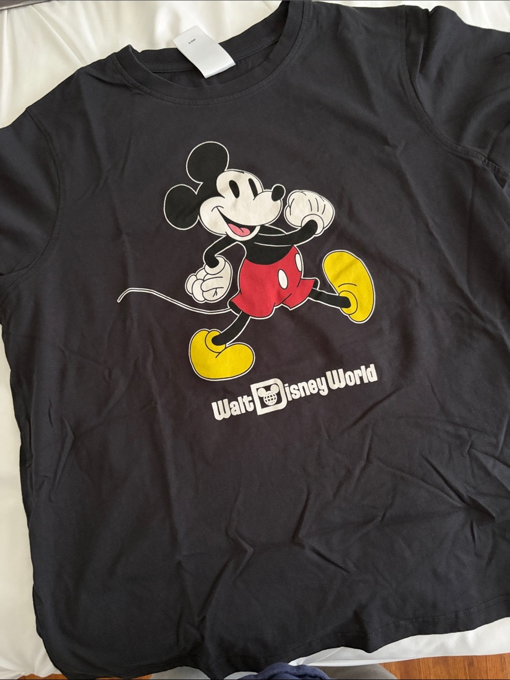 Disney Mickey Mouse Black Graphic Tee